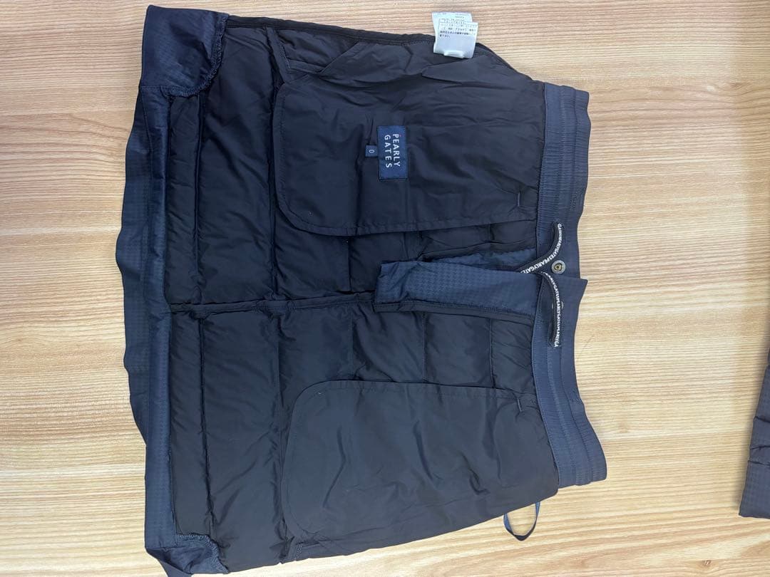 PEARLY GATES ネイビー ダウンジャケット スカート セットアップ