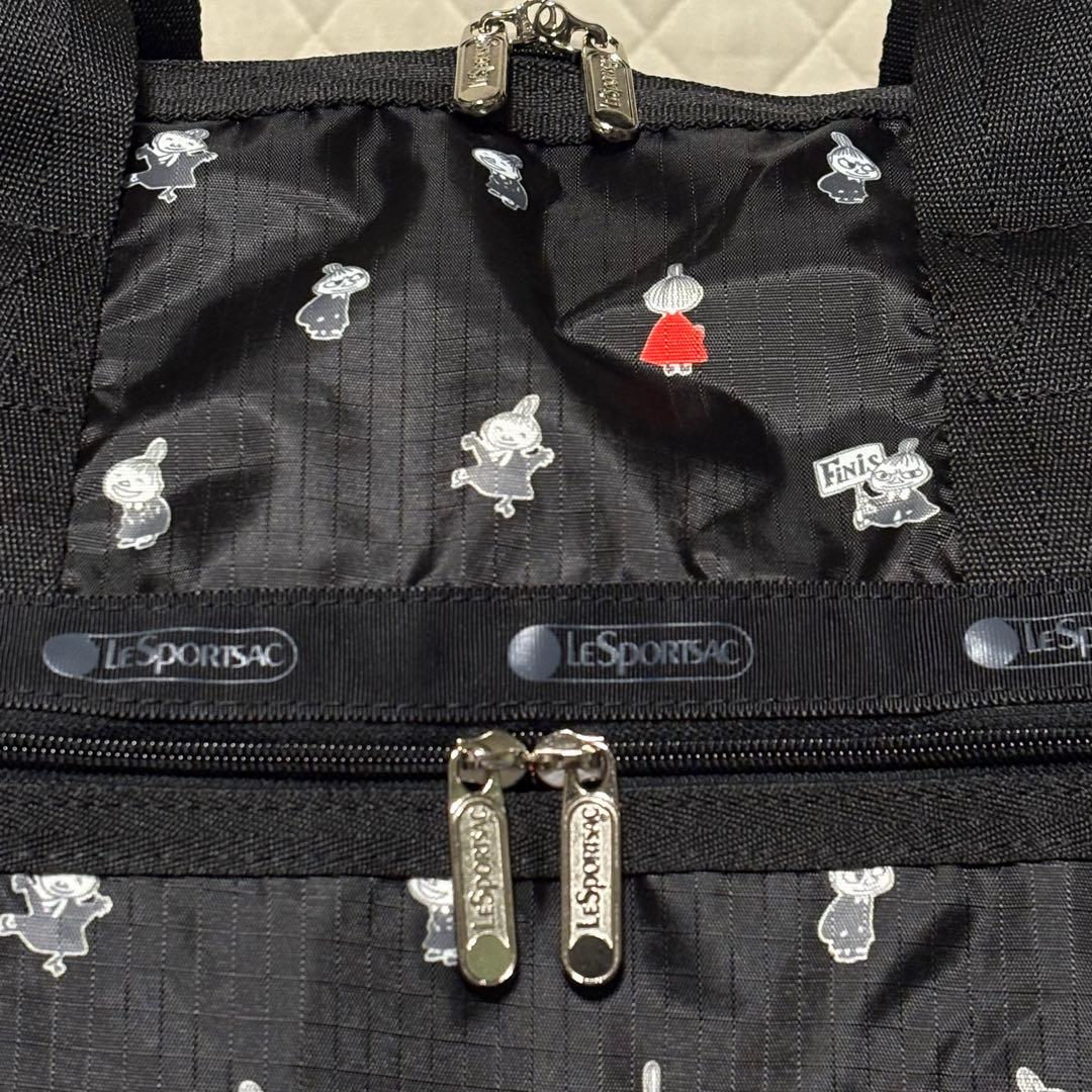 レスポートサック ムーミン リトルミイ ラージボストンバッグ キャリー