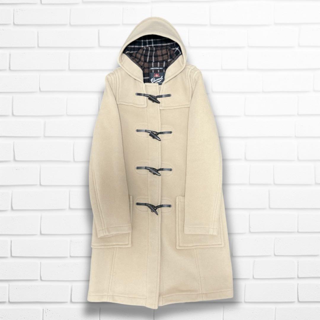 【極美品】Gloverall ベージュ ダッフルコート　36 英国製