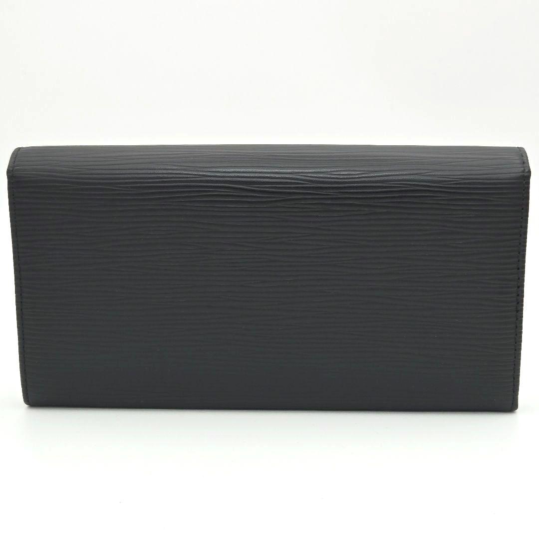 ルイヴィトン サラ エピ 黒 ノワール ブラック 男女兼用 長財布 M63742