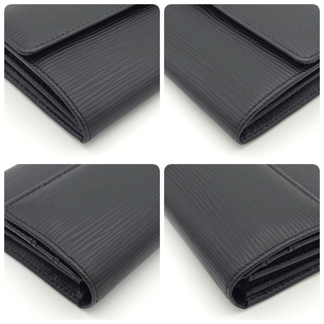 ルイヴィトン サラ エピ 黒 ノワール ブラック 男女兼用 長財布 M63742