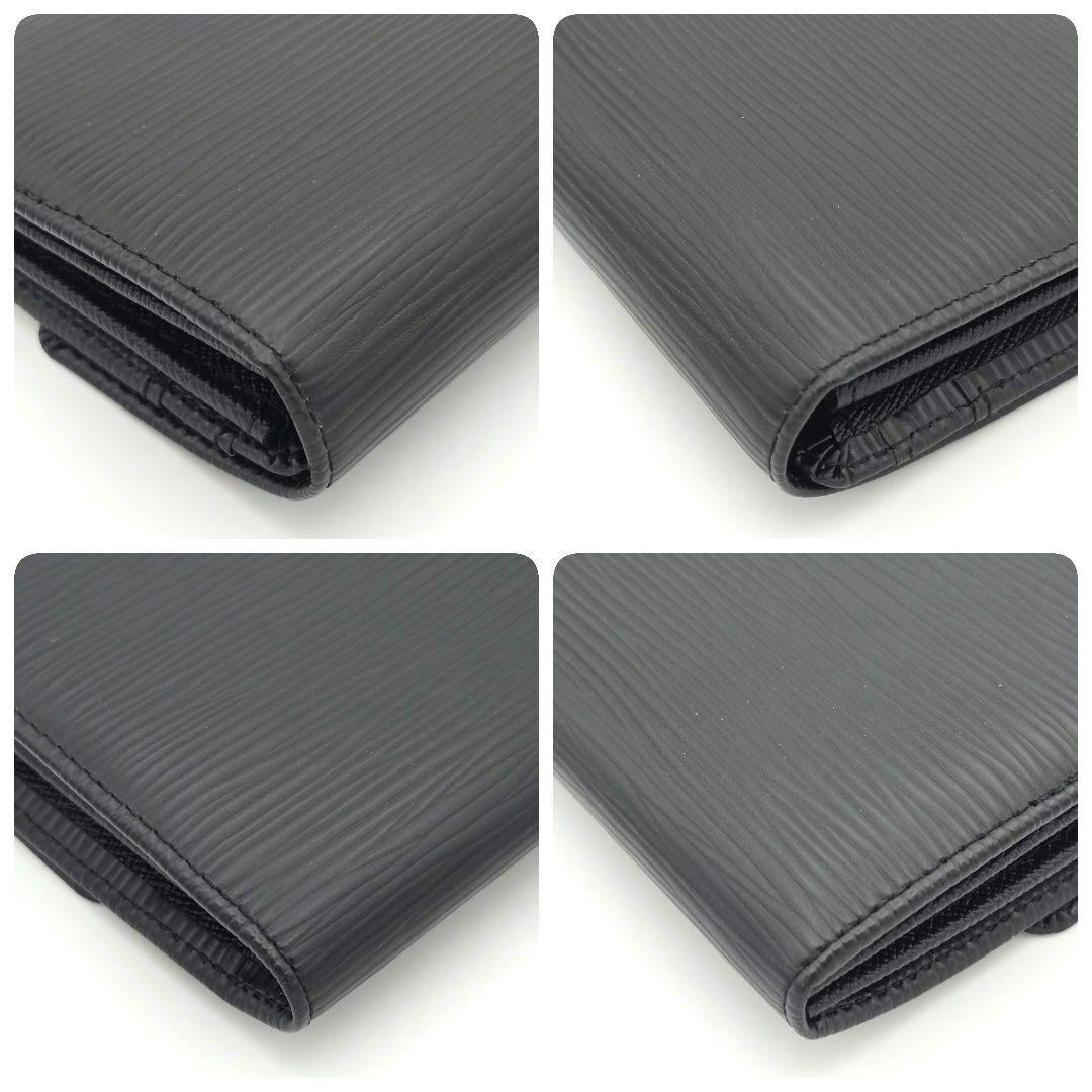 ルイヴィトン サラ エピ 黒 ノワール ブラック 男女兼用 長財布 M63742