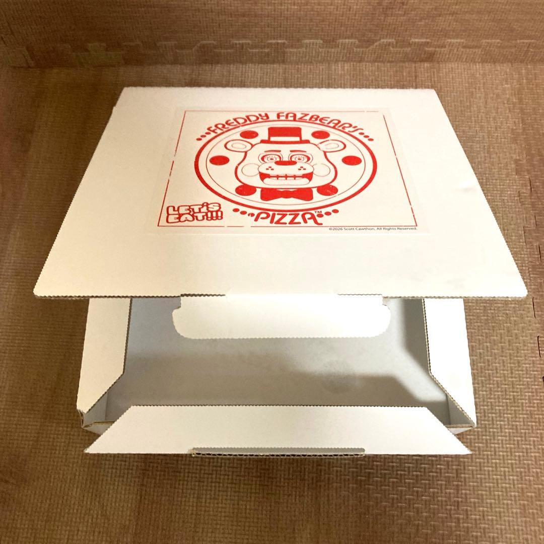 fnaf コラボカフェ ピザ 空箱 Pizza Empty Box - メルカリ