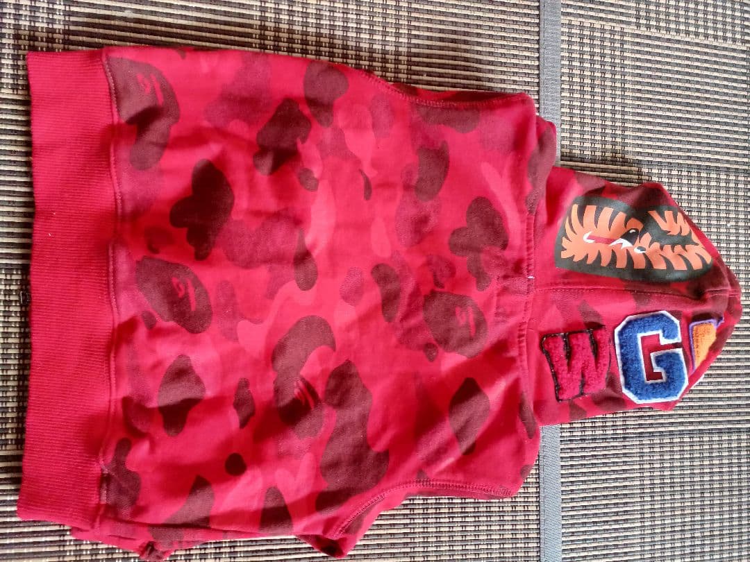 エイプ！キッズパーカー三点セット☆シャーク柄！サイズ90☆