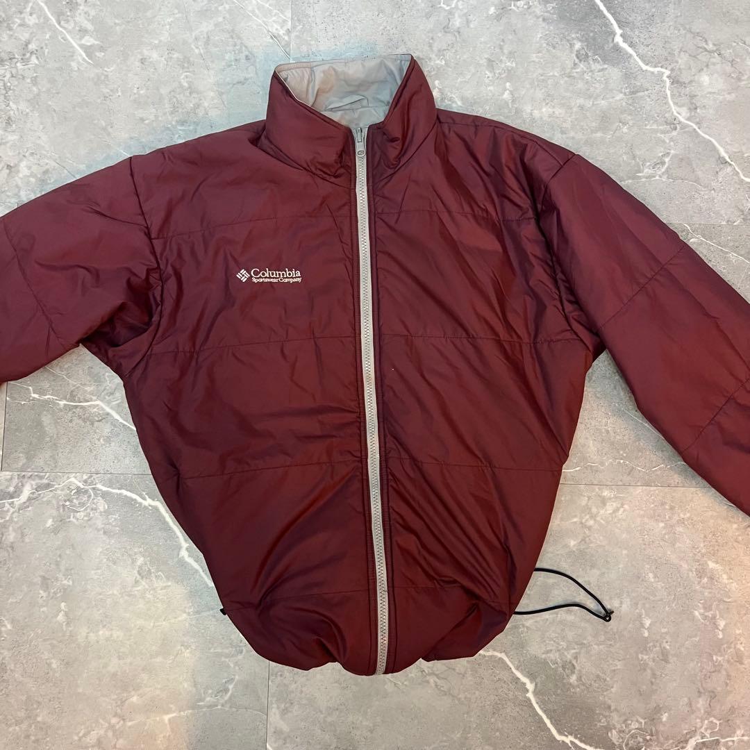 90s 00s y2k columbia puff jacket テック系