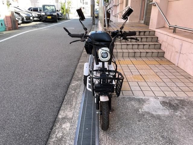 電動アシスト三輪車 バッテリー残量表示付き