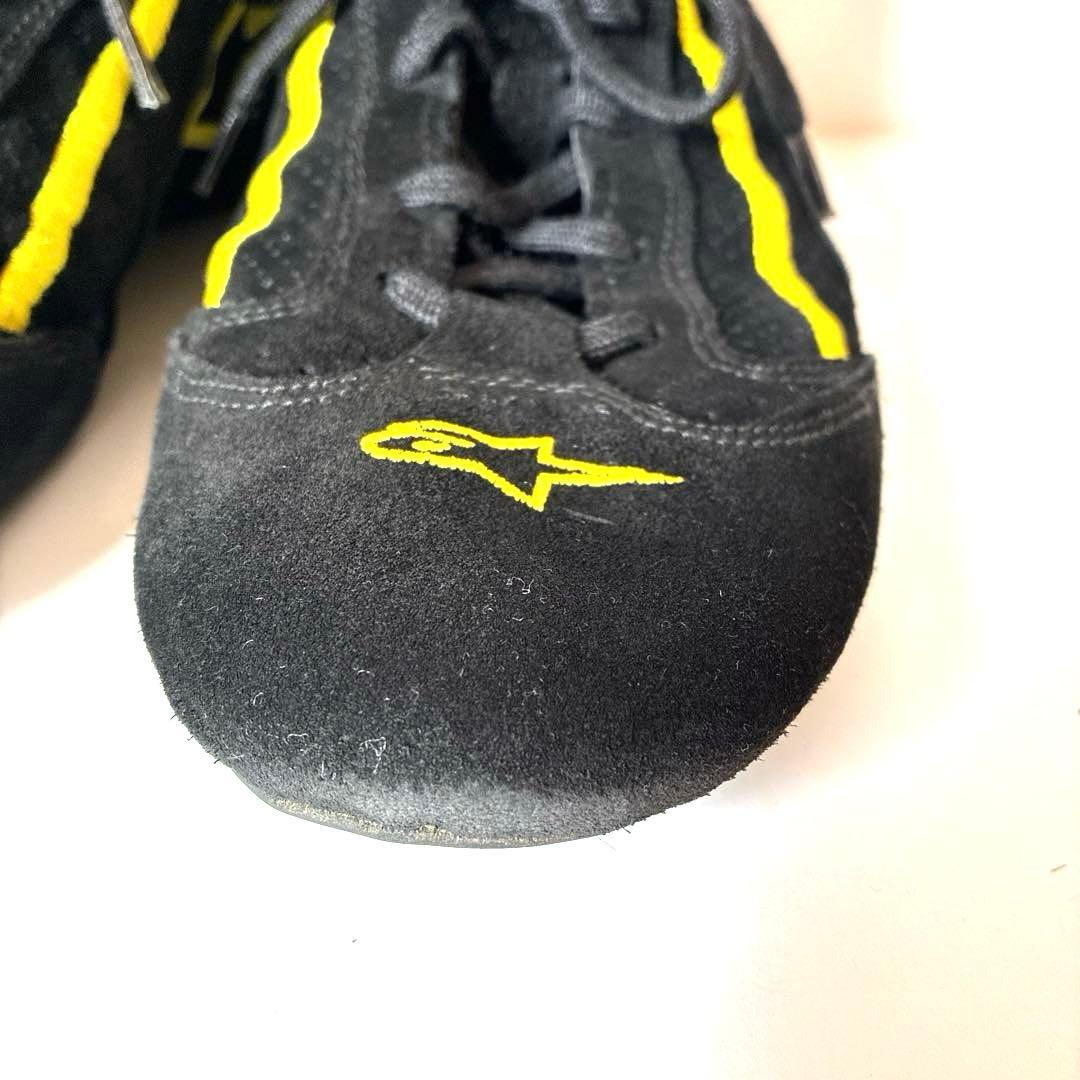 【美品】Alpinestarsハイカットレーシングシューズ ライディングバイク