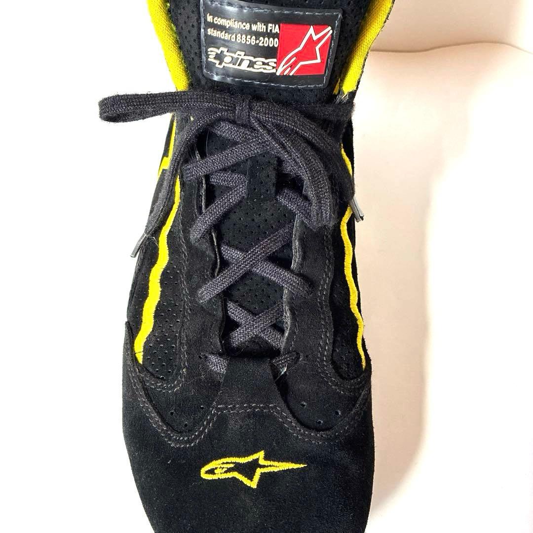 【美品】Alpinestarsハイカットレーシングシューズ ライディングバイク