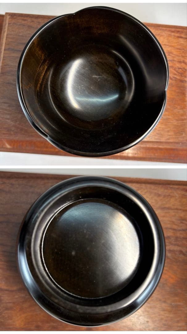 中古品】廣田洋子造 栃拭漆螺鈿食器（共箱） - メルカリ