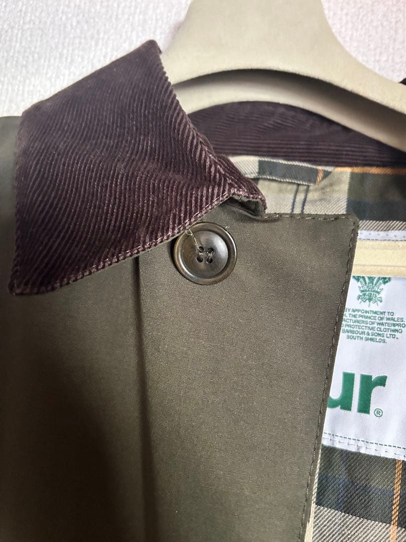 a*e様 BARBOUR 2LAYER SINGLE BREASTED COAT
