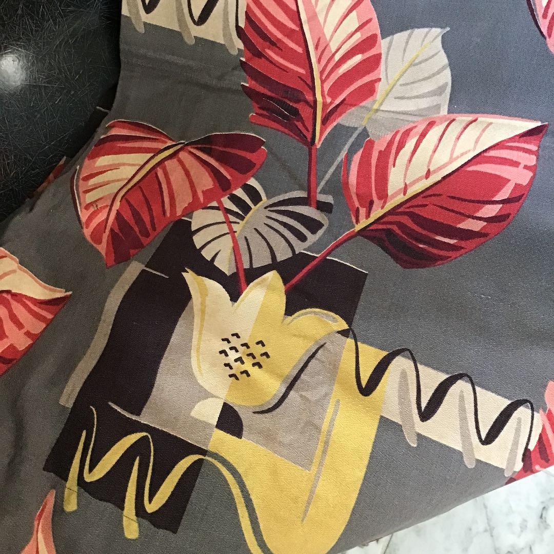 アメリカ 50s ファブリック 生地 ビンテージ