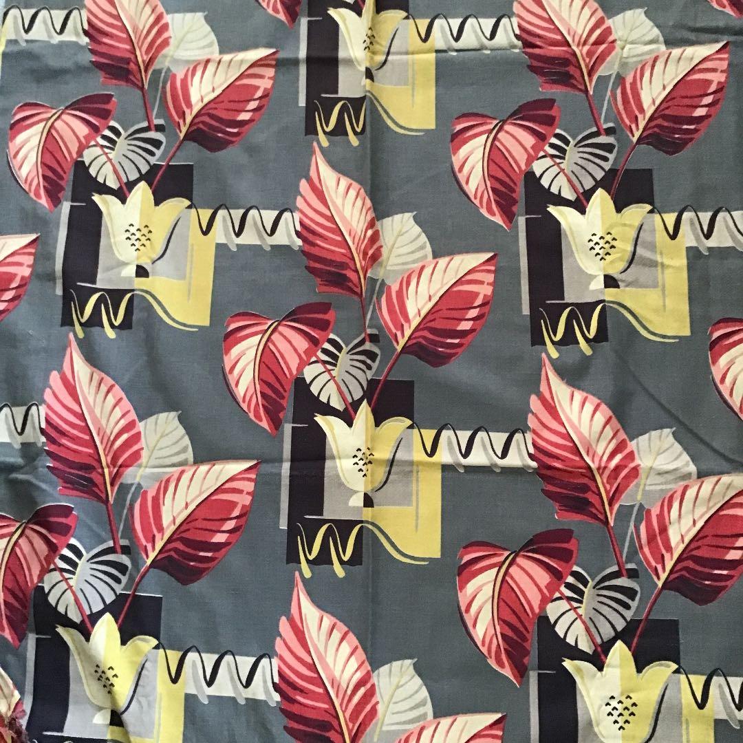 アメリカ 50s ファブリック 生地 ビンテージ