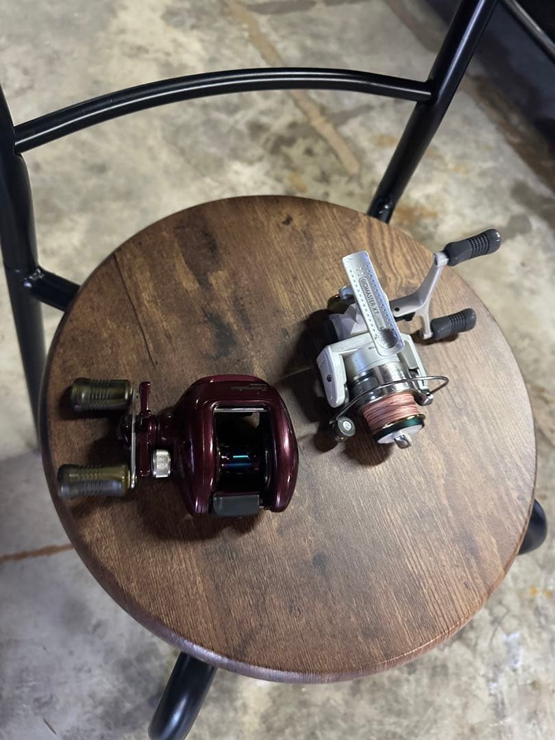 釣り　リール　竿