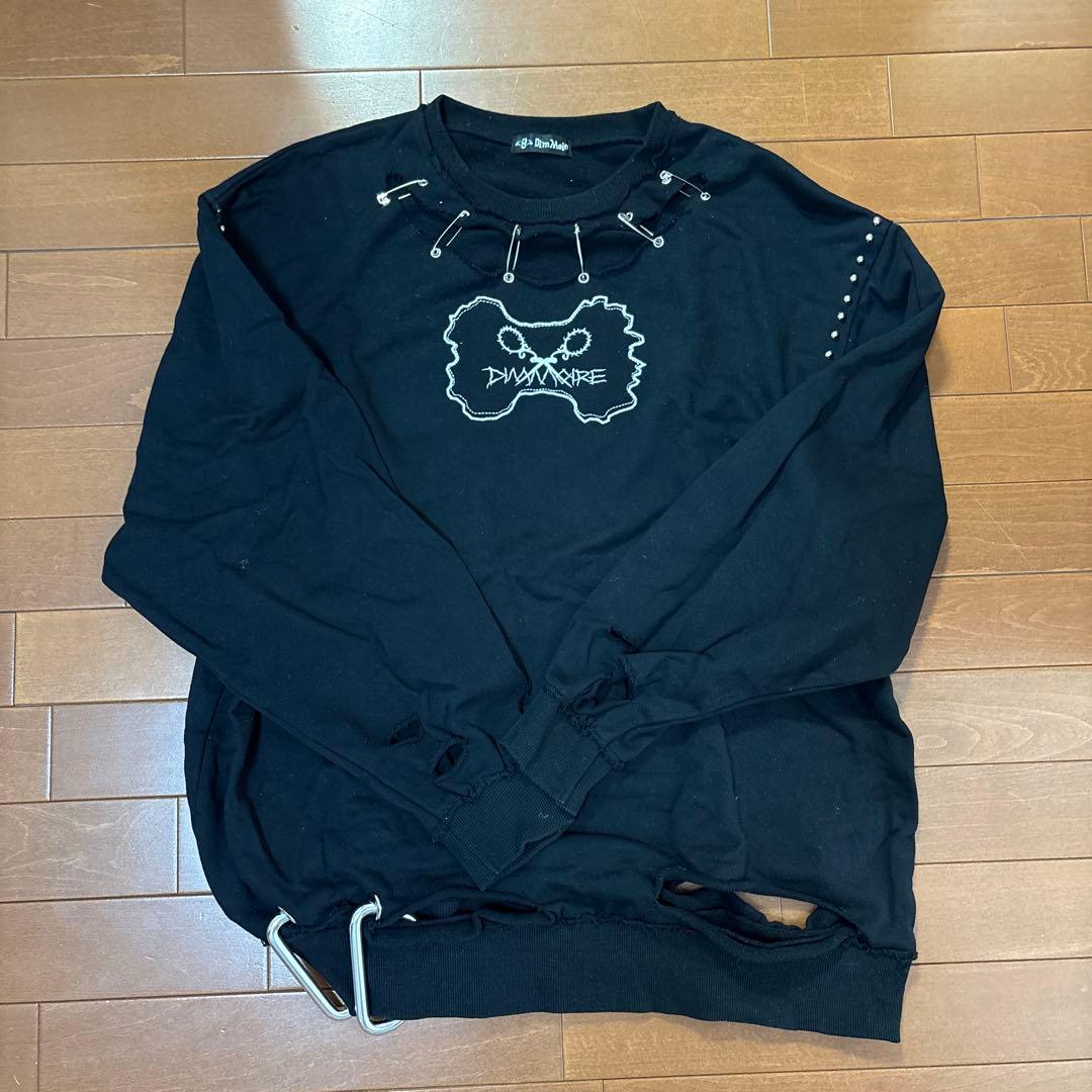 DimMoire Crush x PO トレーナーワンピース 地雷系 サブカル