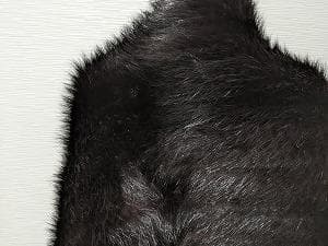 103　特大　毛皮ニッティング　ミンク　フォックス　ショール　ポンチョ　ストール