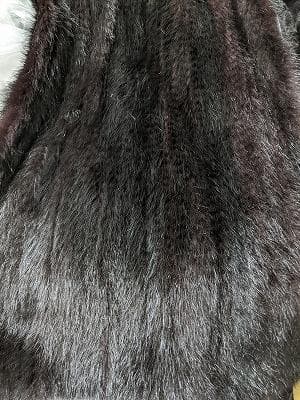 103　特大　毛皮ニッティング　ミンク　フォックス　ショール　ポンチョ　ストール