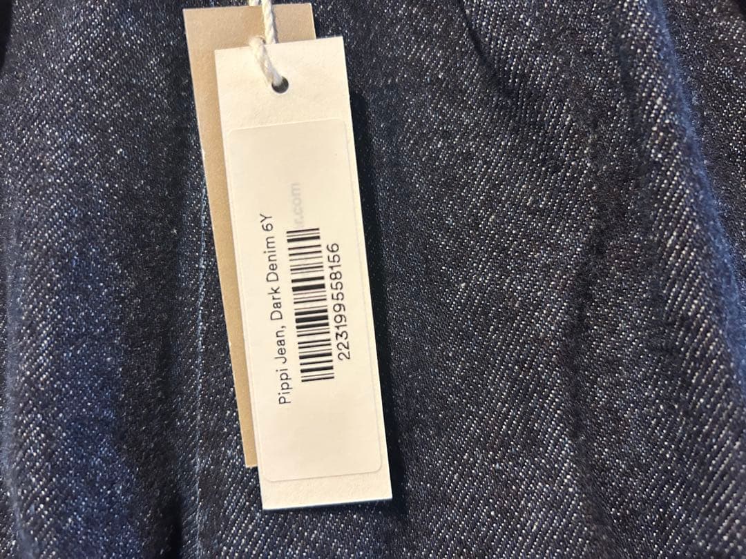 新品 soor ploom Pippi JeanDark Denim 6Y
