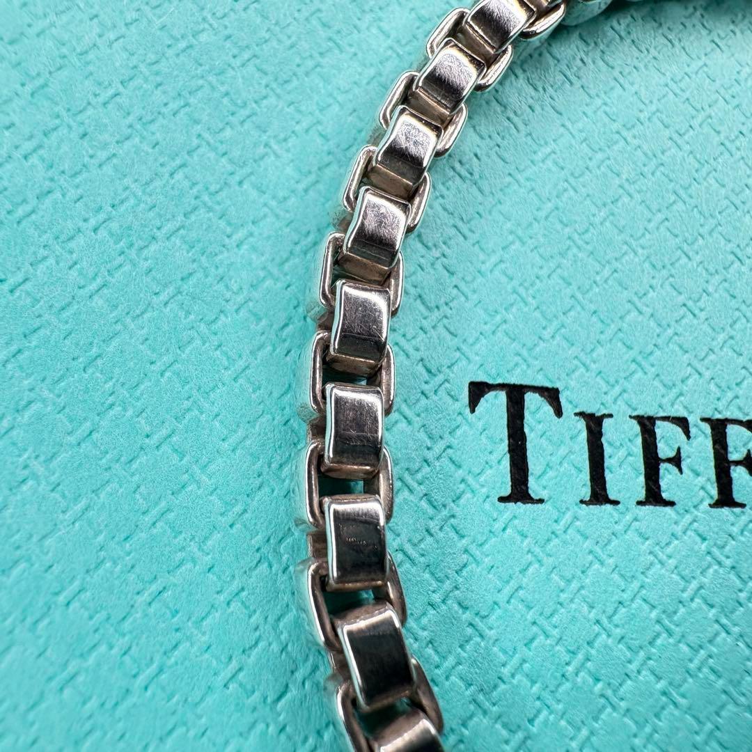 【極美品】約19cm ティファニー ベネチアン ブレスレット SV925