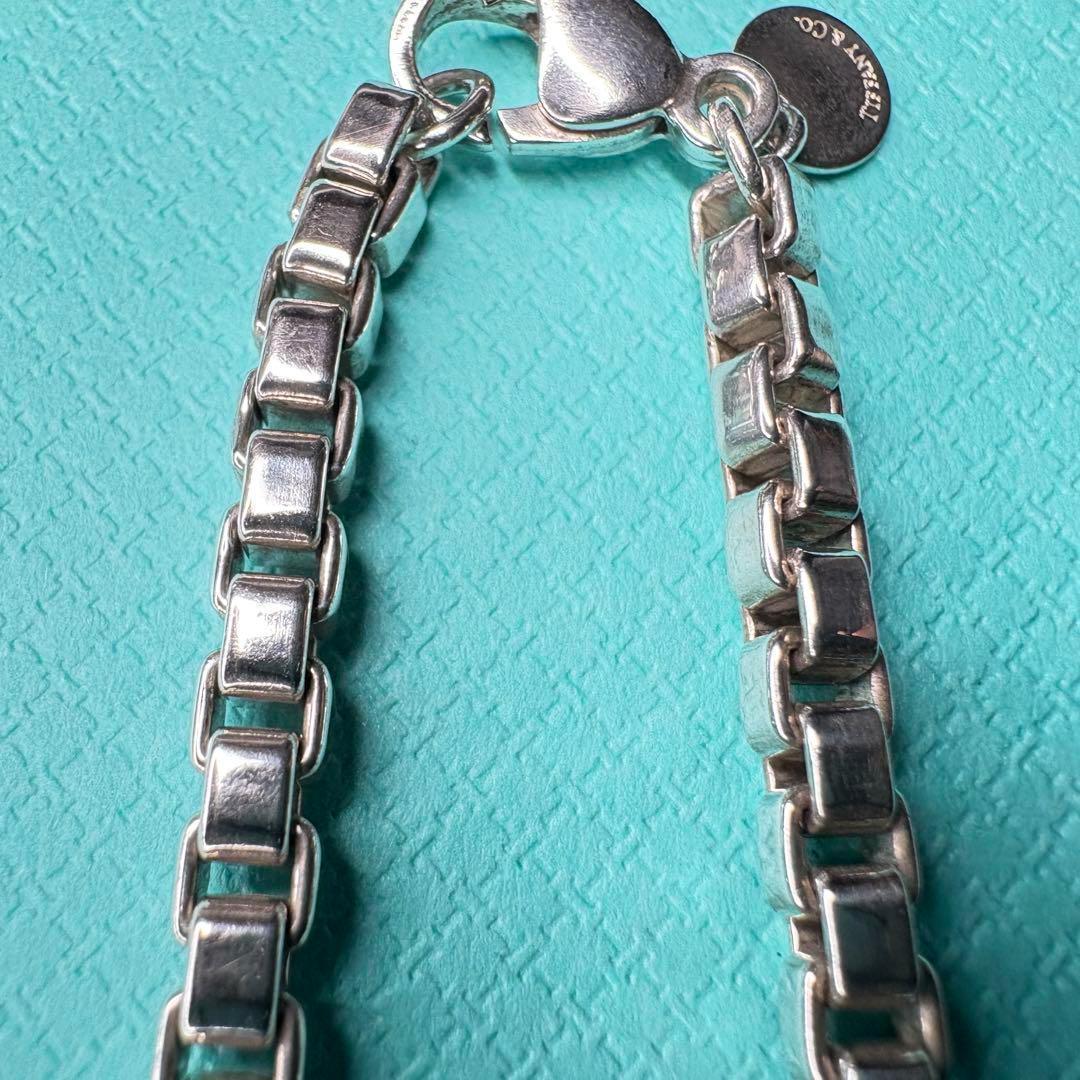 【極美品】約19cm ティファニー ベネチアン ブレスレット SV925