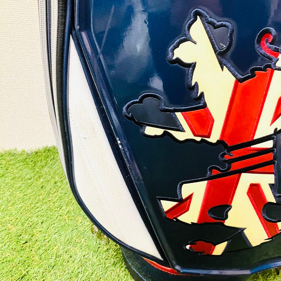 Admiral アドミラル キャディバッグ ユニオンジャック トリコロール 美品