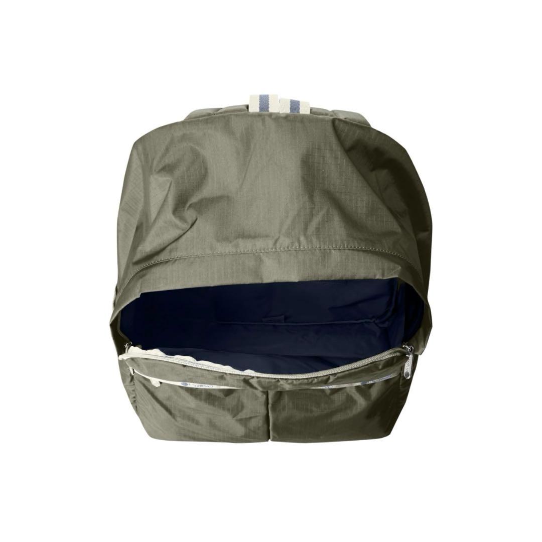 未使用 LeSportsac レスポートサック リュック カーキ オリーブ - メルカリ