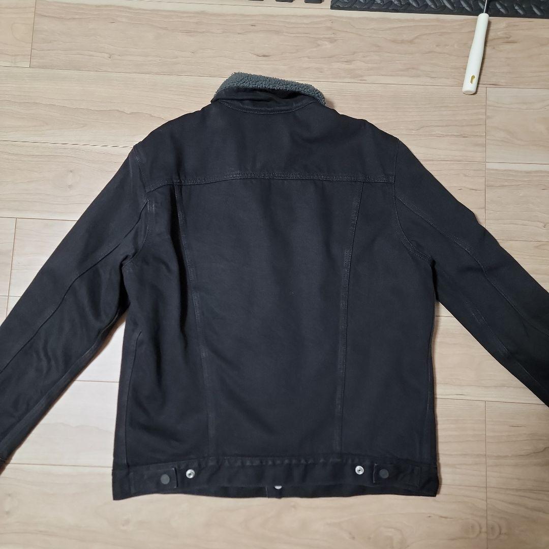 レアサイズ　リーバイス　ブラック　デニムジャケット　ボア