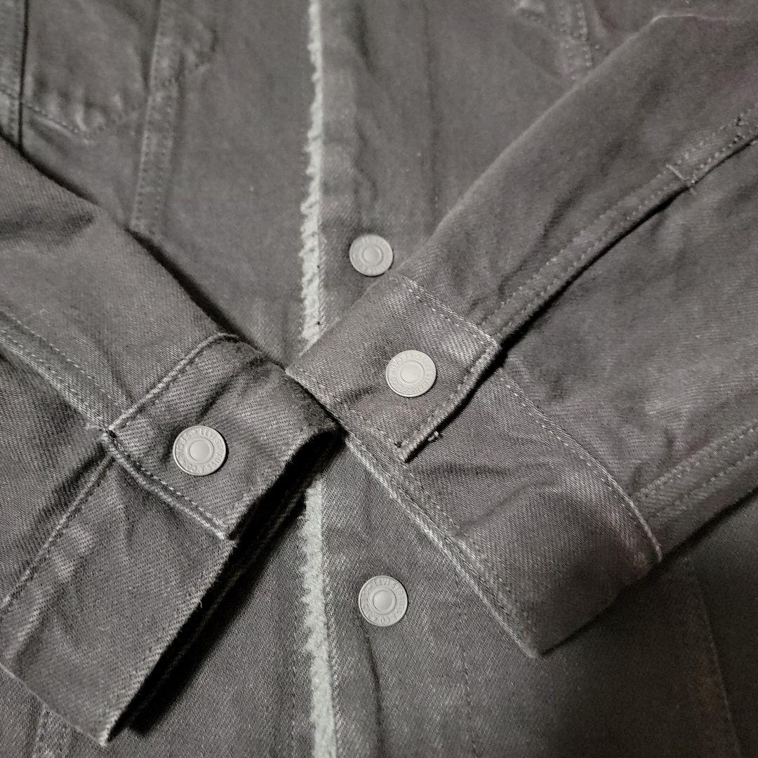 レアサイズ　リーバイス　ブラック　デニムジャケット　ボア