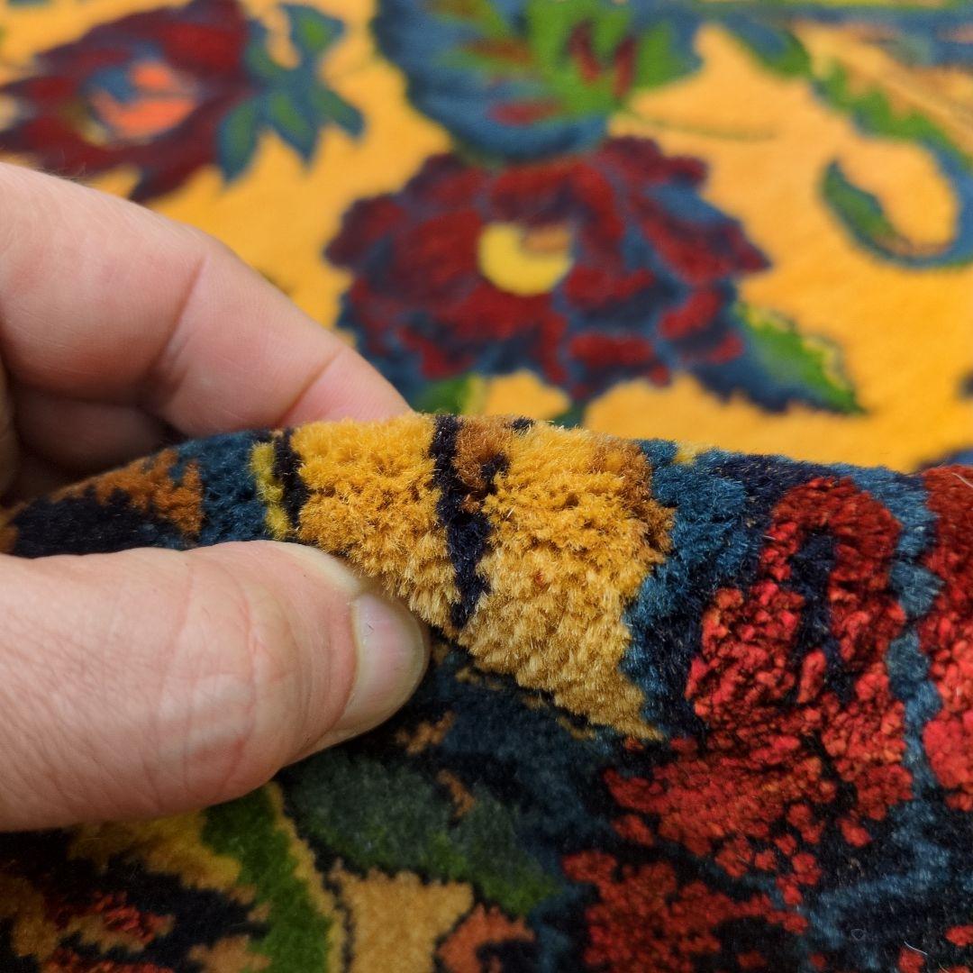 ペルシャ絨毯 新品 201x133 手織り クルド・ グーチャン産 persia