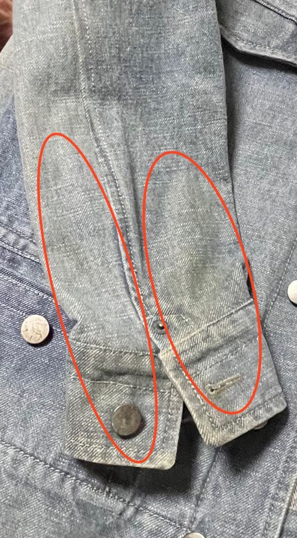 フセインチャラヤン デニムジャケット