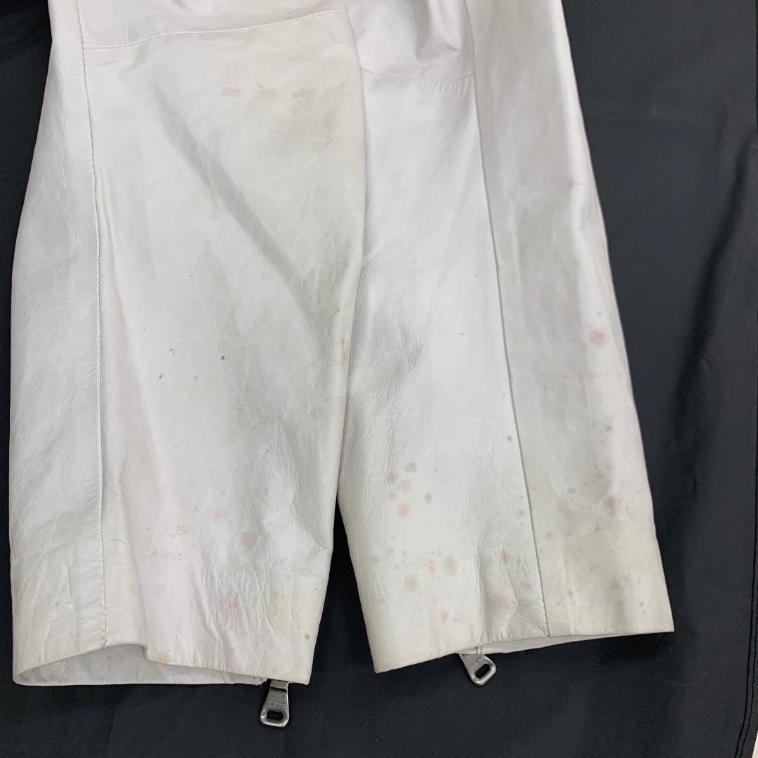 HUGO BOSS レザー ジャケット シングルライダース Lサイズ カウレザー