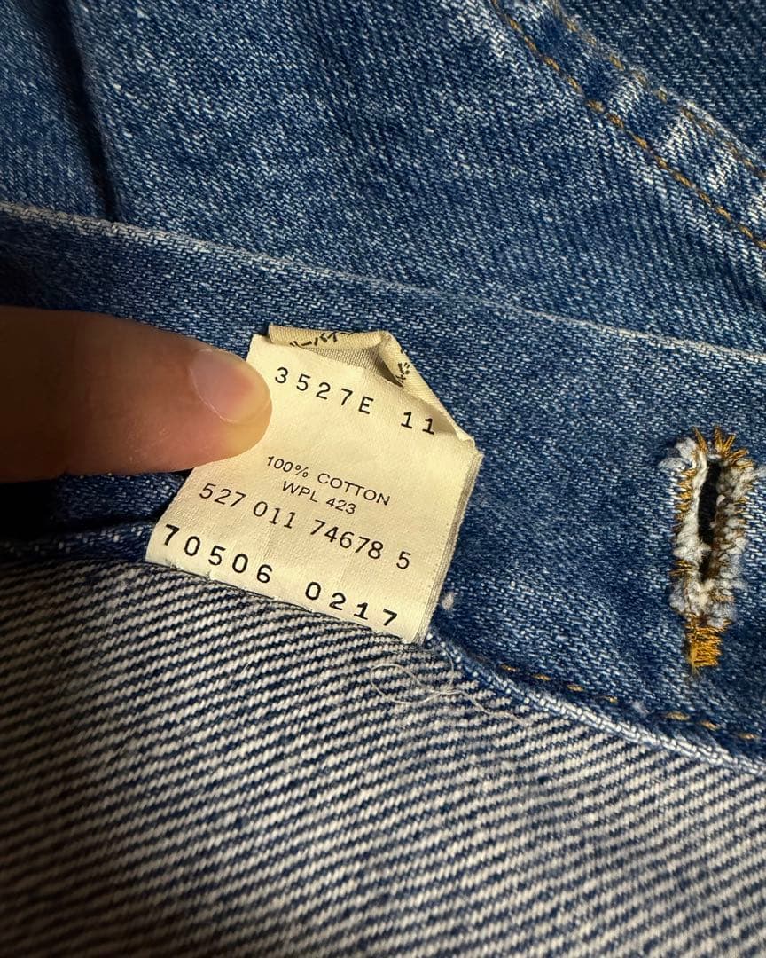 Levi's 70506 デニムジャケット 42 USA製 80s 刻印527