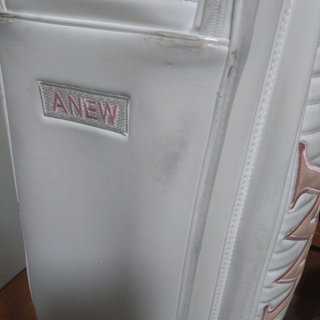 アニューゴルフホワイト ゴルフバッグ 4分割収納