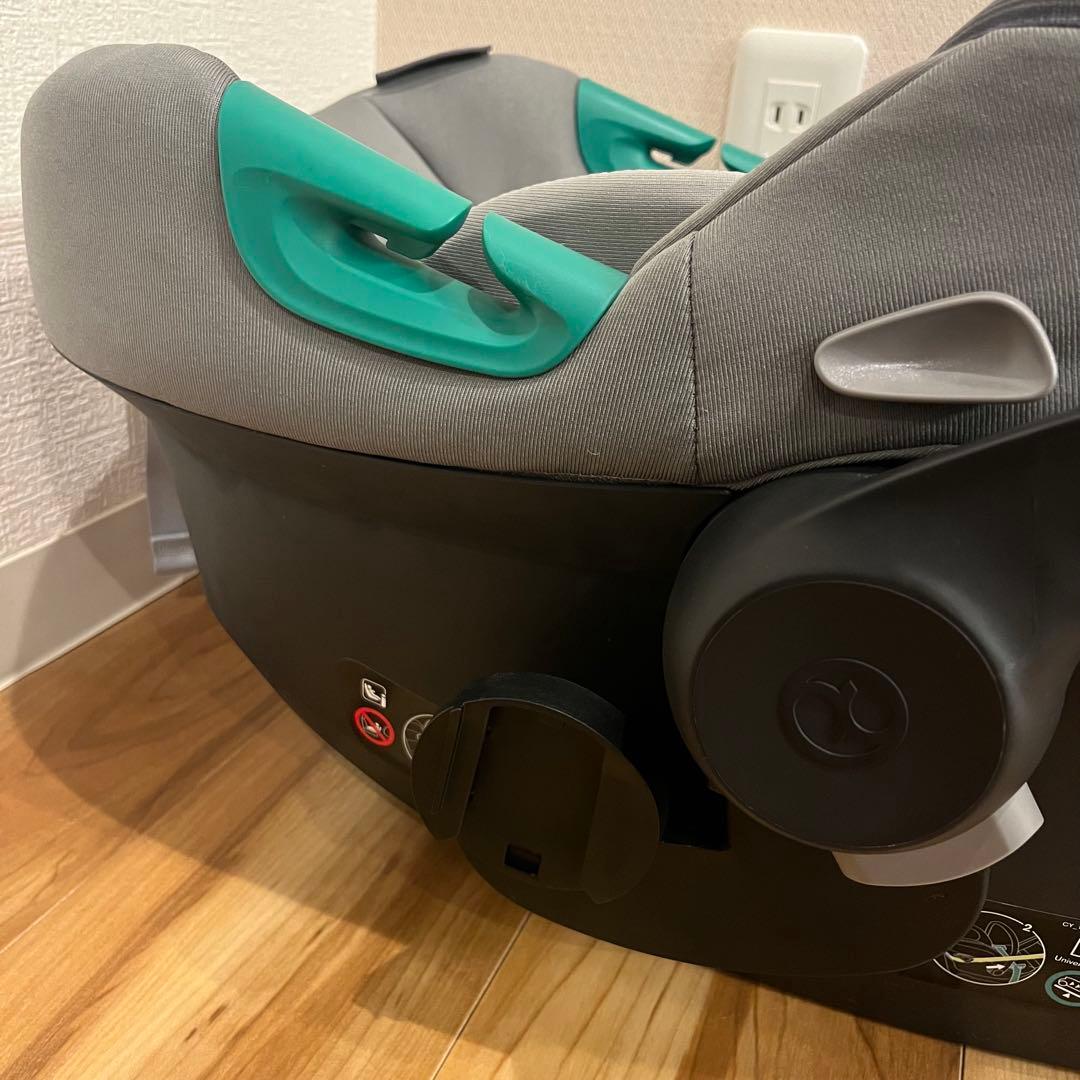 【美品】cybex サイベックス Aton S2 i-Size アダプター付き