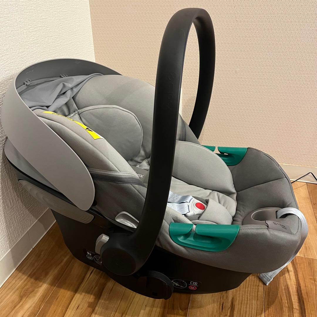 【美品】cybex サイベックス Aton S2 i-Size アダプター付き