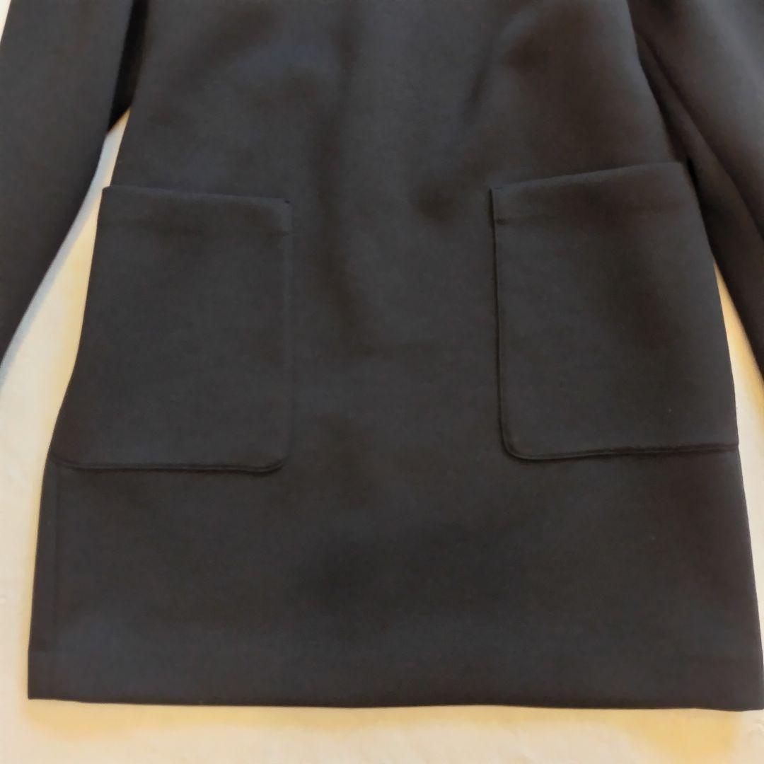 美品✨ ルネ コクーンシルエット ワンピース 36 ブラック ブローチ ゆったり