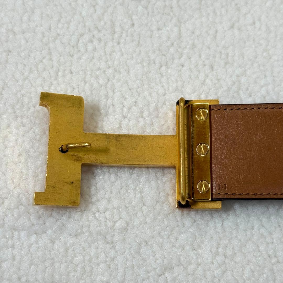 【希少】HERMÈS クロコダイル コンスタンス ベルト　エルメス