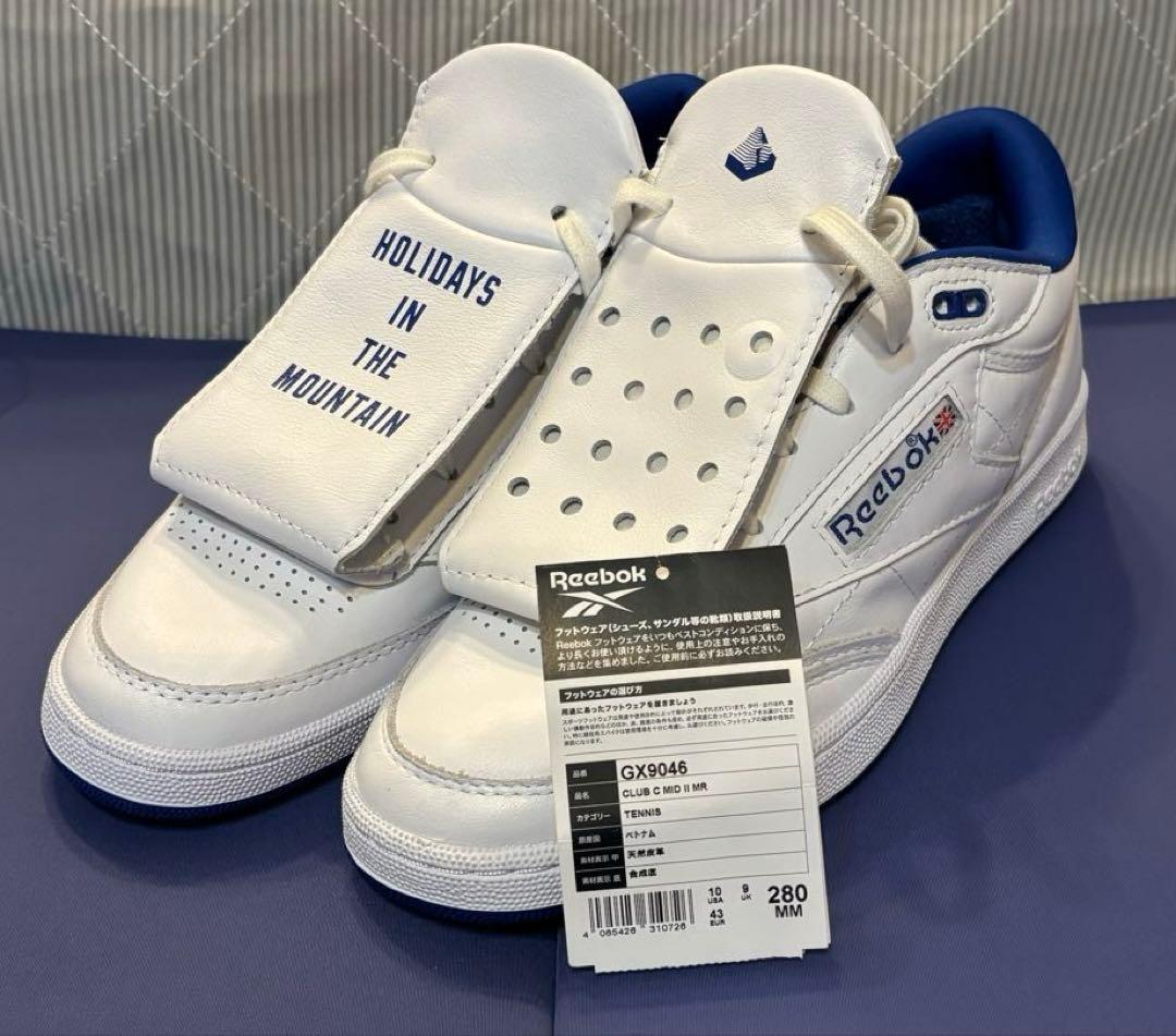 《未使用》Reebok CLUB C MID II MR GX9046 28cm
