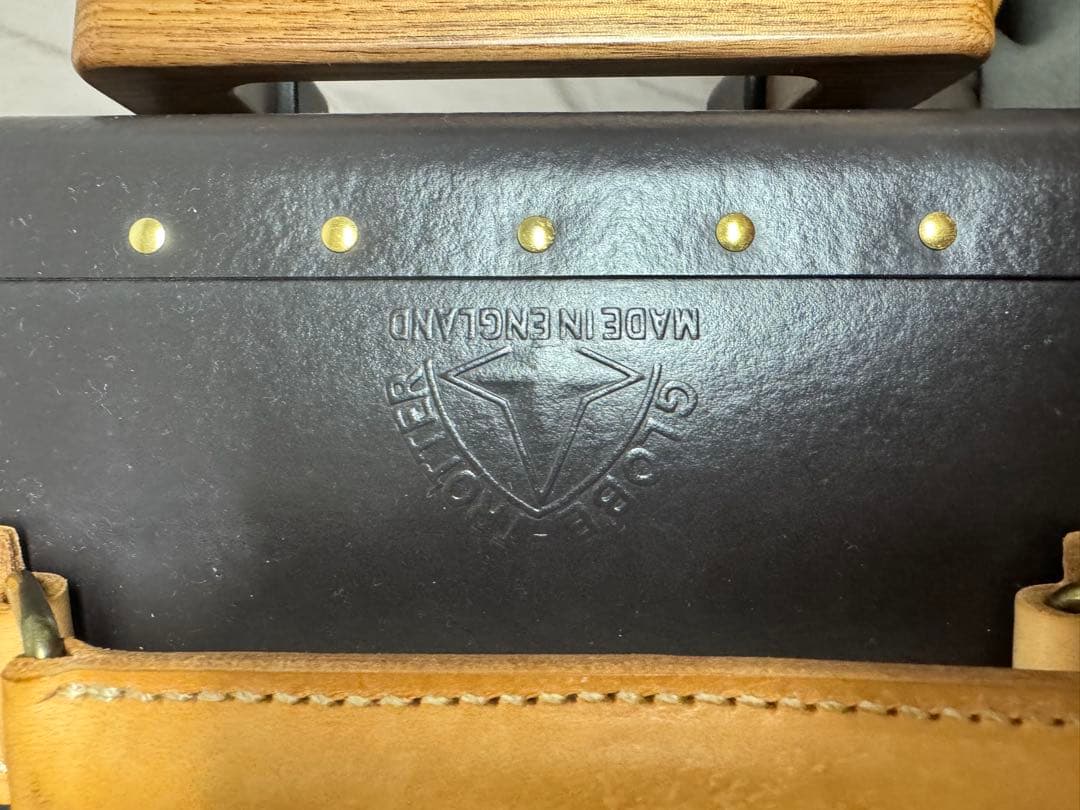 グローブトロッター黒レザーキャリーケース 中型