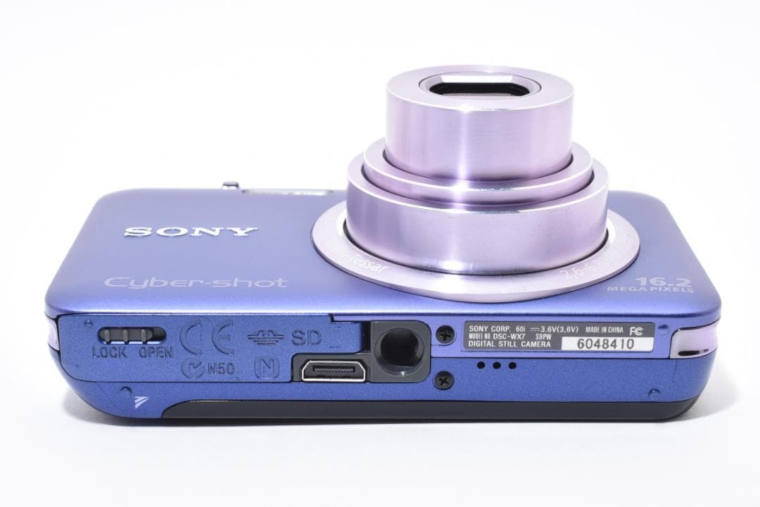 《 美品 》 ソニー　SONY Cyber-shot DSC-WX7 ブルー
