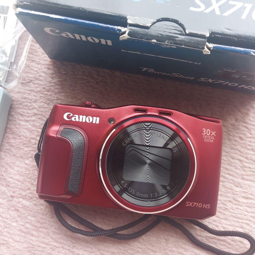 Canon PowerShot SX710HS レッド　キャノン　パワーショット
