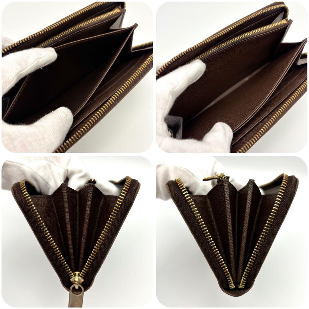 【極上美品】ルイヴィトン ダミエ ジッピーウォレット ラウンドファスナー 財布