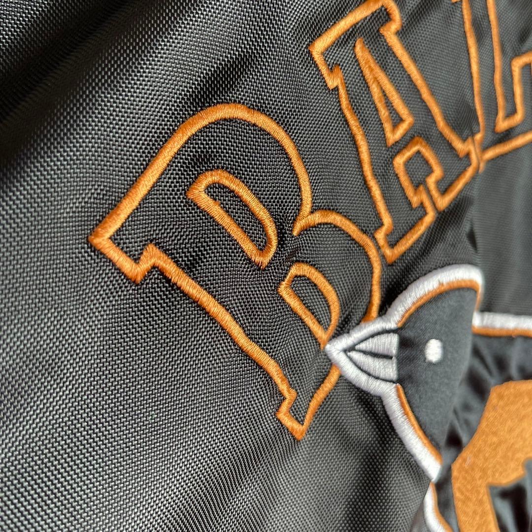 オールド 激レア90s MLB オリオールズ 刺繍ロゴ スタジャン