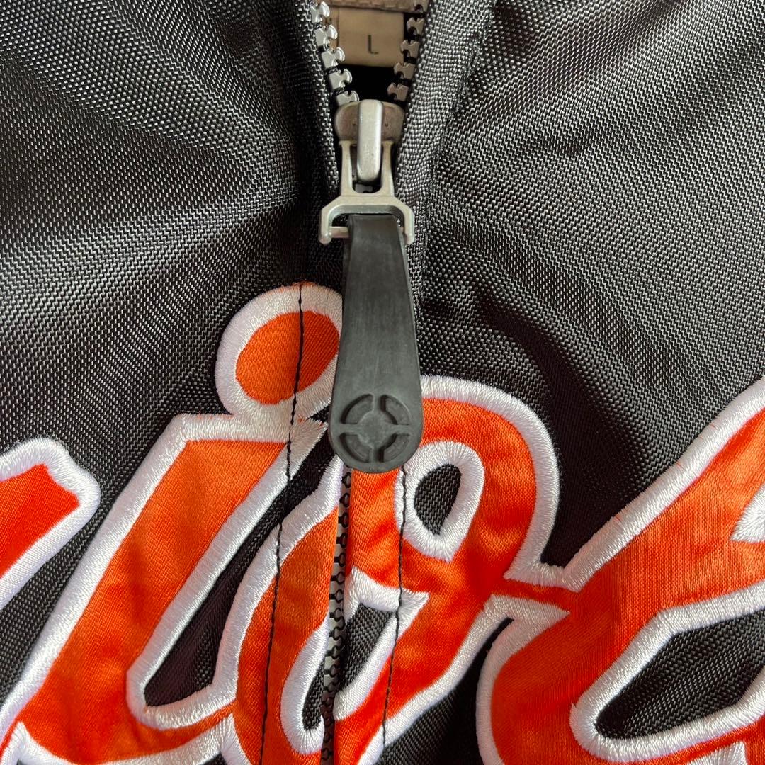 オールド 激レア90s MLB オリオールズ 刺繍ロゴ スタジャン