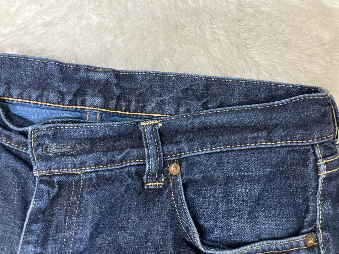 モモタロウジーンズ 銅丹 桃耳 濃紺 W36 桃太郎 ジップフライ　14.7oz