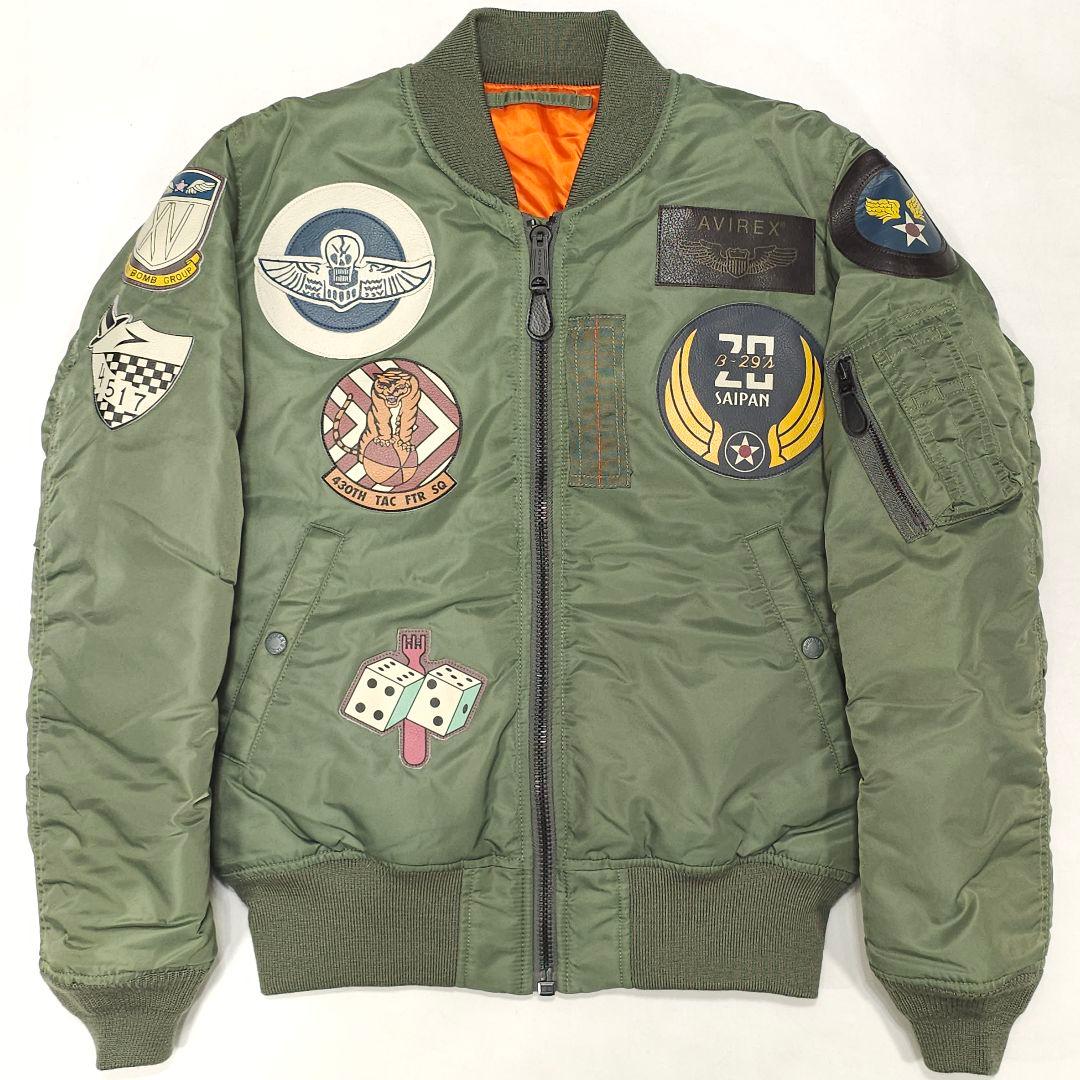 AVIREX フライトジャケット MA-1 トップガン 長渕剛 相棒 亀山薫