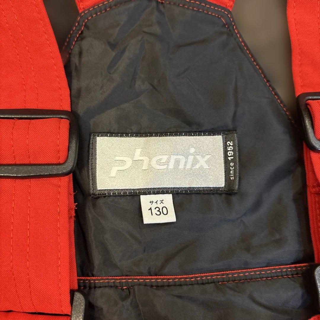 phenix 子ども用スキーウェア 青/赤