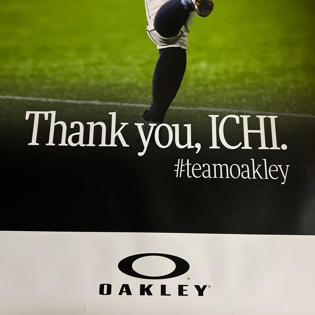 イチロー 引退記念OAKLEY ポスター