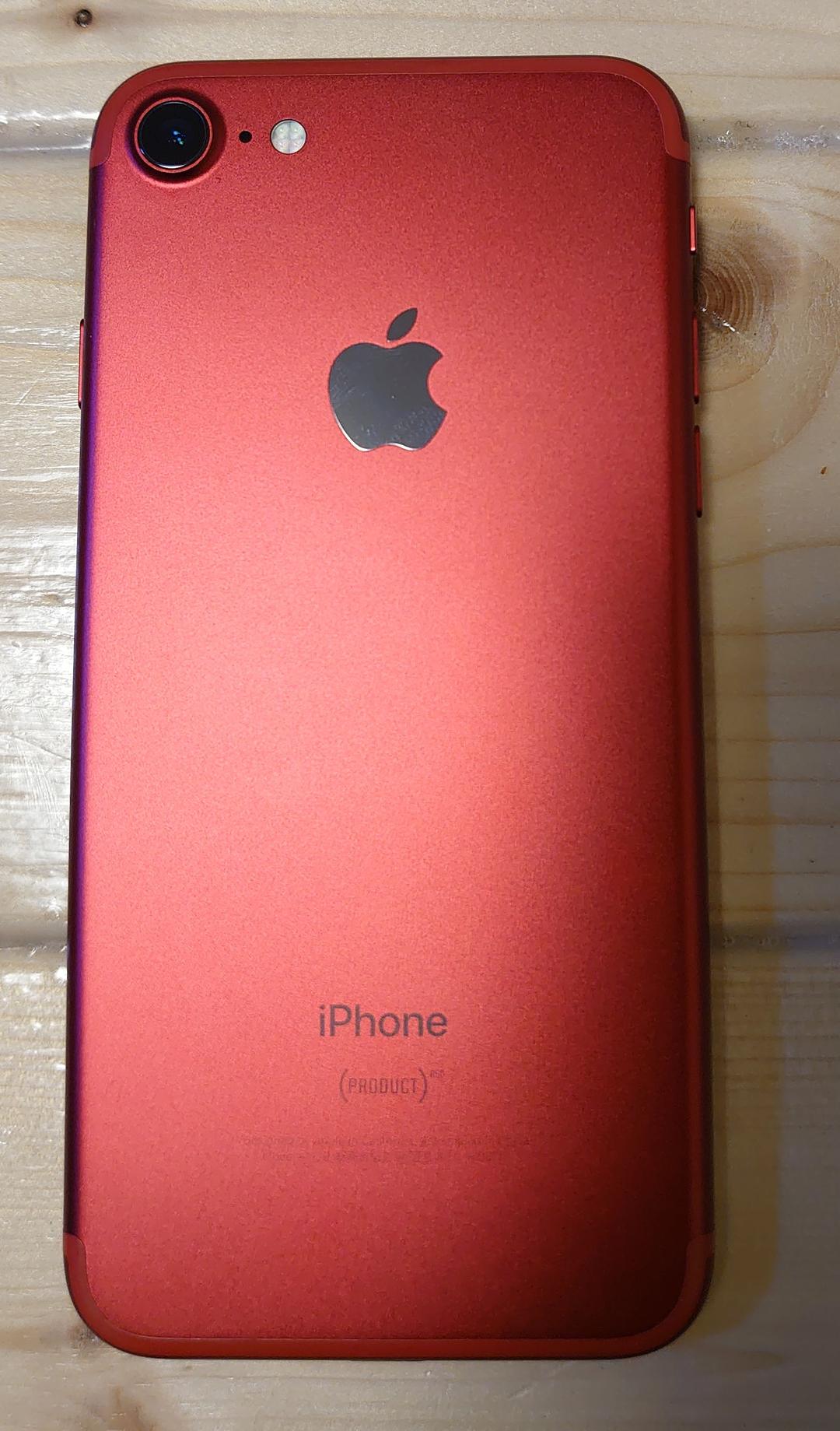 クリアランス 【勝太郎01様専用】iPhone 7 Red 128GB SIMロック解除済
