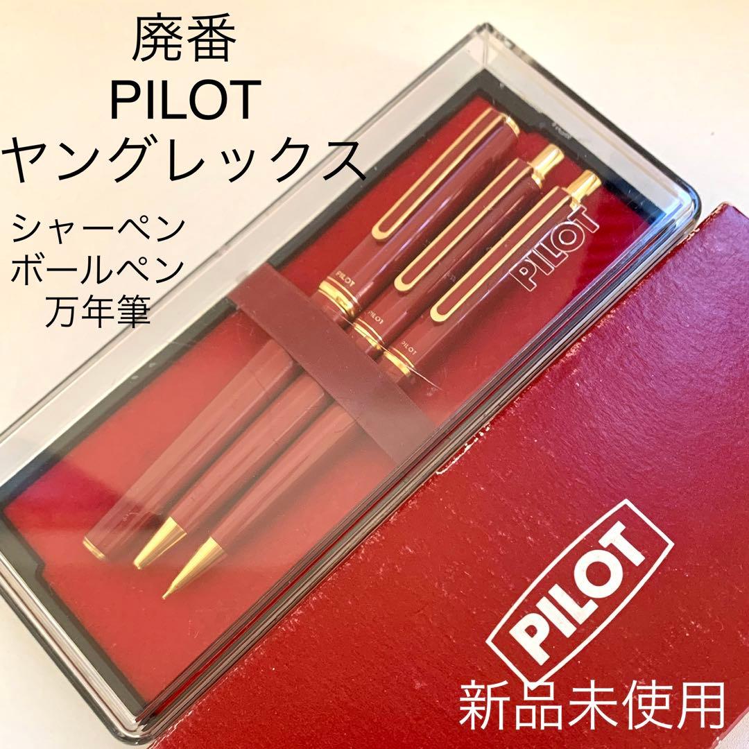 廃番 PILOT ヤングレックス シャーペン ボールペン 万年筆 セット