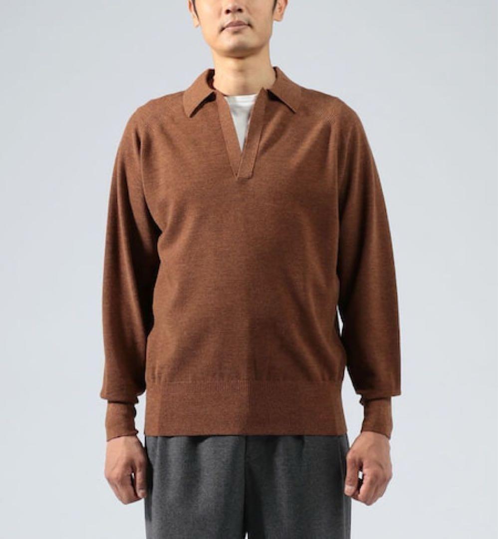 新品】TOMORROWLAND ウールメジット スキッパーニット ¥24200 - メルカリ